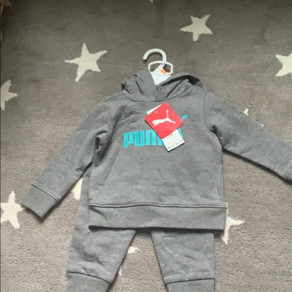 NWT Puma Baby Boy 2 Piece Set